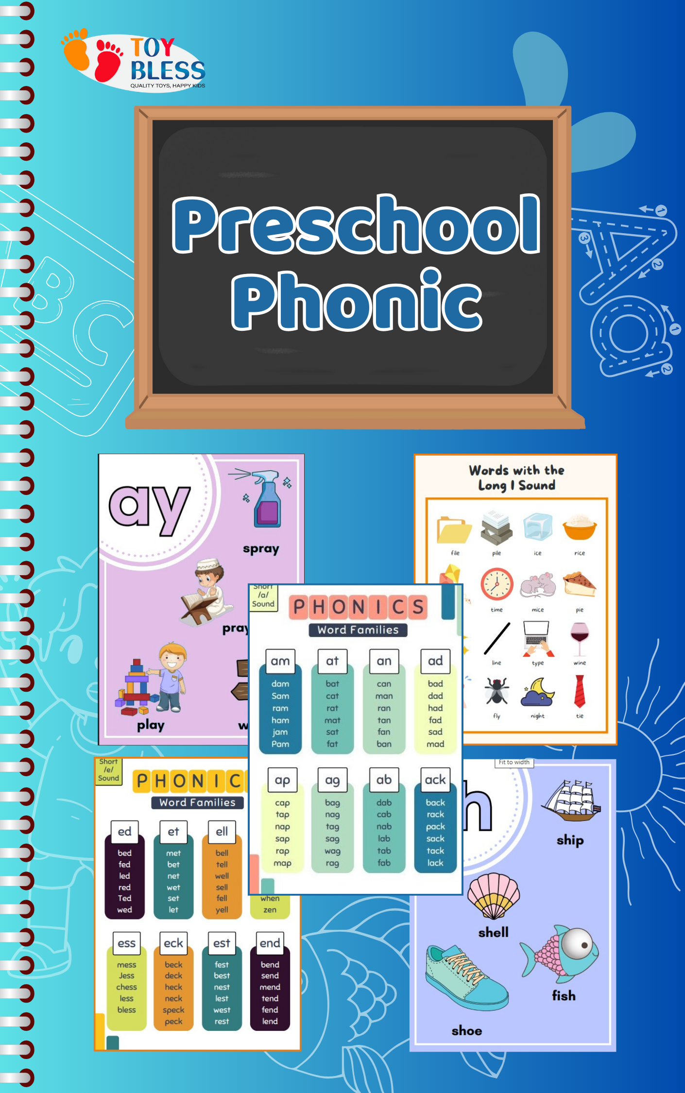 Preschool Phonics Worksheets | (124 pages) Printable Kids Worksheets ποΈπ
