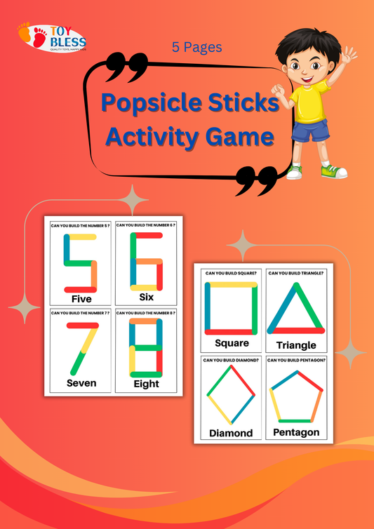 Popsicle Sticks Activity Game